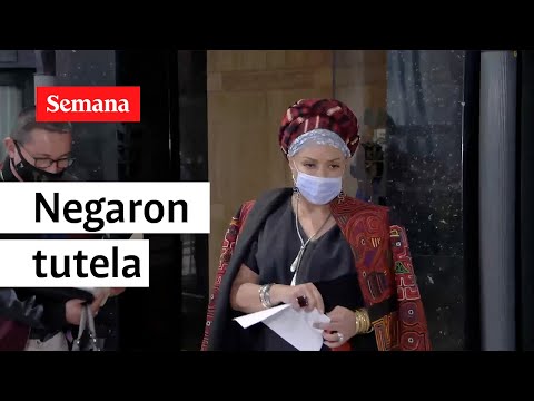 Niegan tutela a Piedad Córdoba en proceso contra su hermano