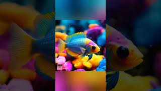 sea performance of alan walker music fishes got impressed #fish #ocean #vegitarian #alanwalker