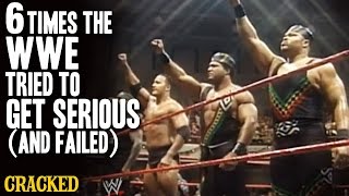 6 Times The WWE Tried To Get Serious (And Failed)
