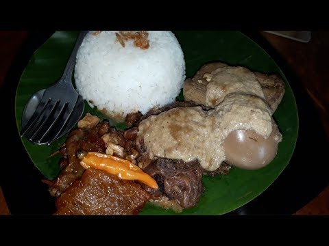 Gudeg Bu Tjitro 1925 Menu
