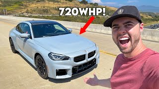 720WHP 2023 BMW M2 FIRST DRIVE! *It's Scary Fast*