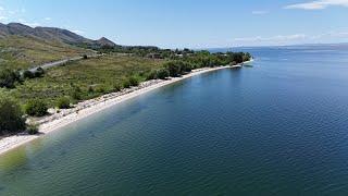 Бухтарминское водохранилище. Кемпинг Бухтарма. Восточный Казахстан. Свинчатка