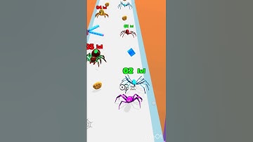 spider run 3D Satisfying gameplay Android IOS