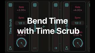 Mela 7.15: Speed up, slow down or reverse audio with the Time Scrub module screenshot 1