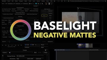 Using a Negative Matte to Grade a Sunset in Baselight