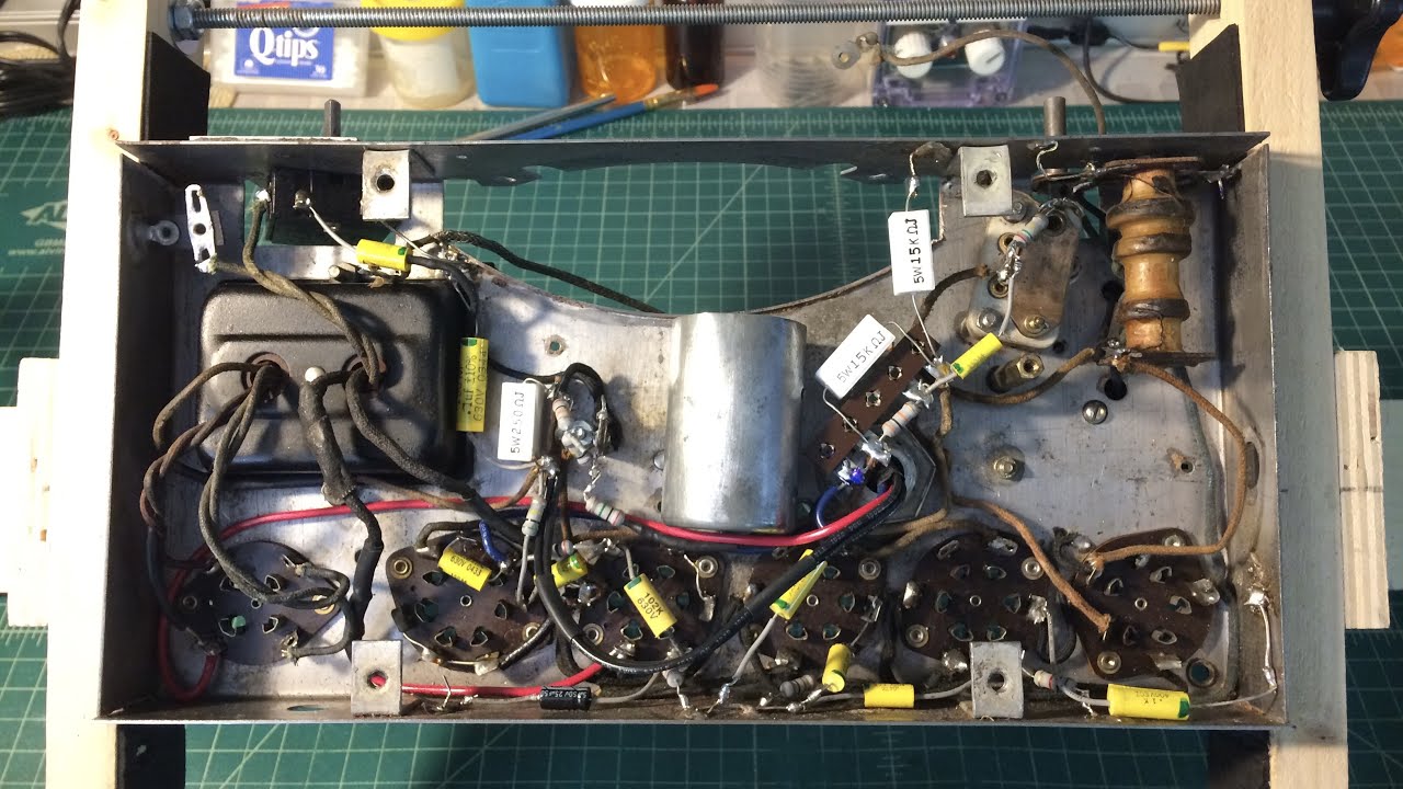 Zenith 707 Restoration Update Capacitors, Resistors & More... YouTube