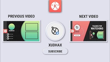 Tutorial Cara Membuat Outro Simple Keren Di KineMaster Android | Outro 3