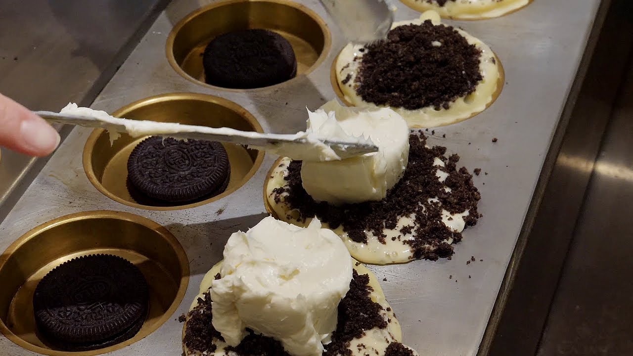 oreo cream cake / taiwanese street food