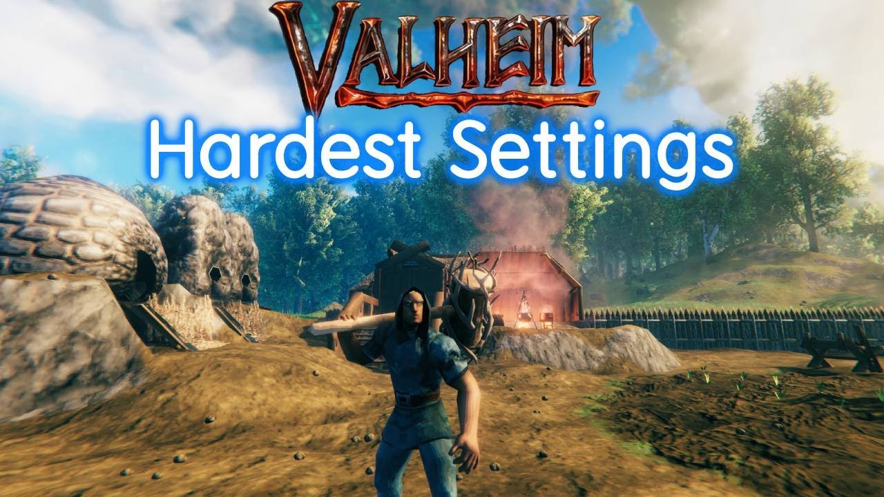 Playing Valheim On It's Most Difficult Settings - Everything Is Terrifying