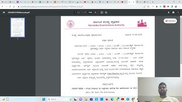 PGCET 2023 APPLICATION DATE EXTENDED AGAIN