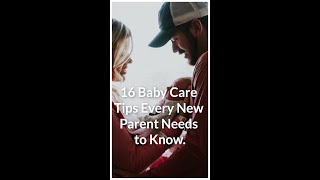 16 Quick Baby Care Tips Every New Parent Needs to Know Part 1