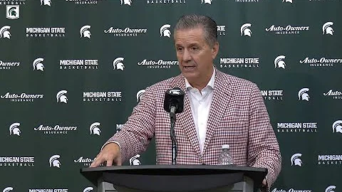 John Calipari Postgame Press Conference – Michigan State 69, Arkansas 66