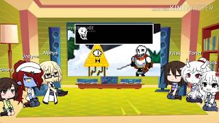 Undertale React to Sans VS Bill cipher