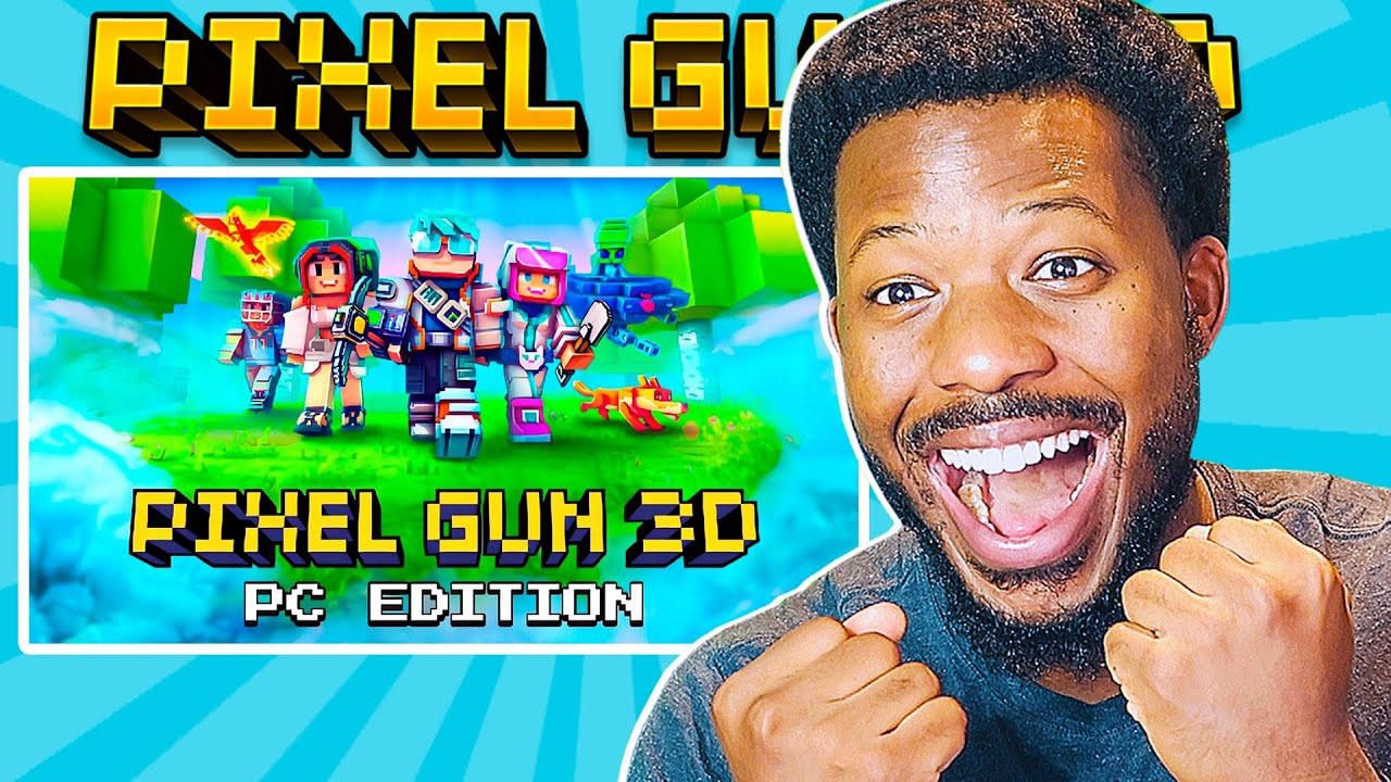 Playing Pixel Gun 3D PC Edition For the First Time!