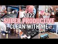 ALL DAY CLEAN WITH ME | HOURS OF CLEANING MOTIVATION | SPRING CLEANING 2022 | CLEANING ROUTINE