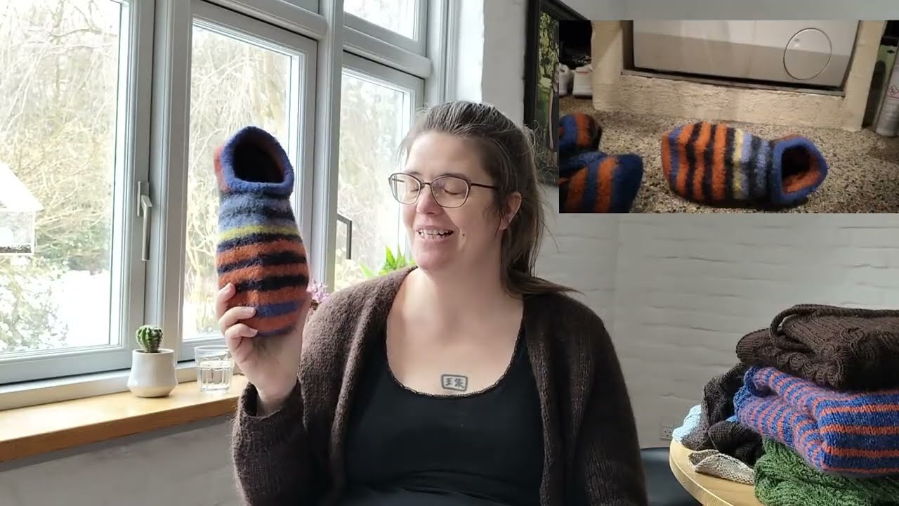 Kokholmsk Strik ❤️ episode 54 ❤️ Slippers, snoninger og The Sweater 