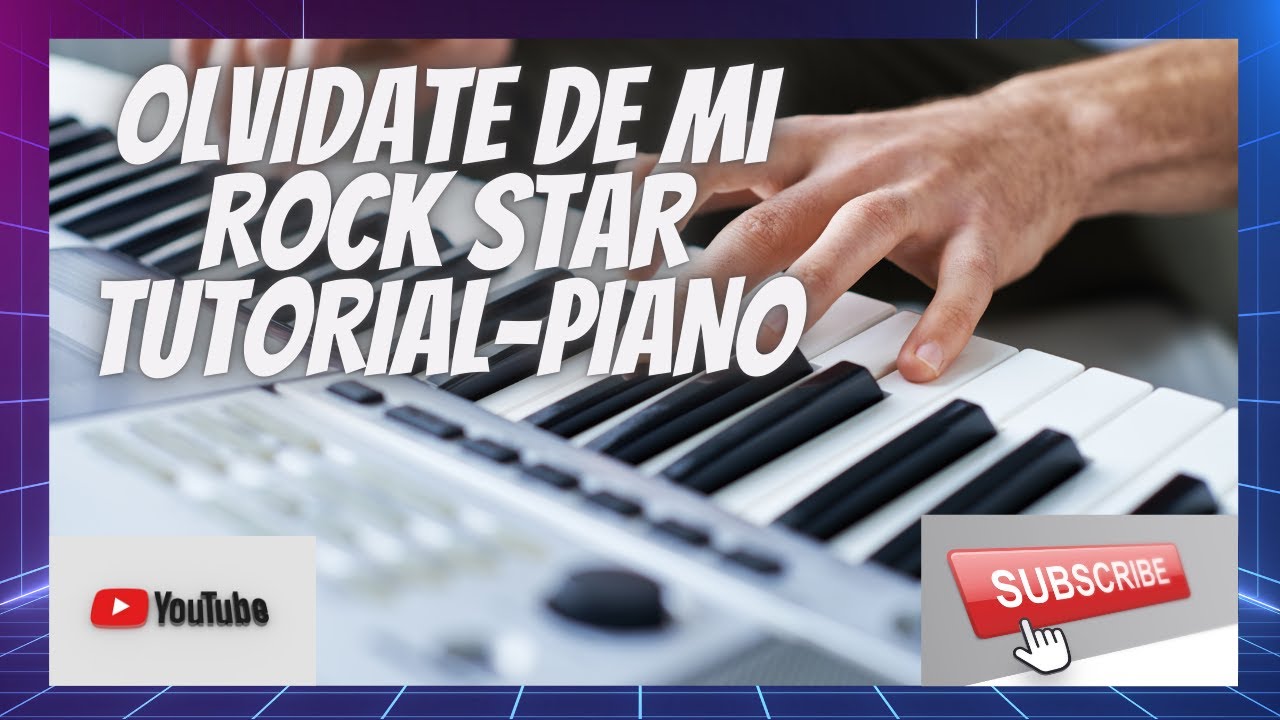 OLVIDATE DE MI-TUTORIAL-PIANO
