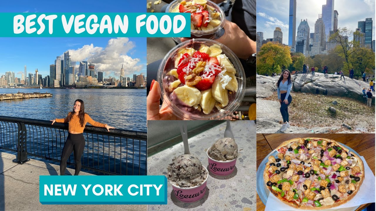 NYC VEGAN FOOD VLOG Best Cheap Vegan Eats in New York CityVEGAN