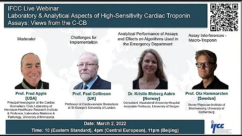IFCC Webinar :Lab&Analytical Aspects of High-Sensitivity Cardiac Troponin Assays:Views from the C-CB