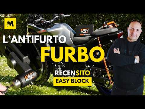 Antifurto moto e scooter:  Recensione EasyBlock il sistema "furbo" Made in Italy