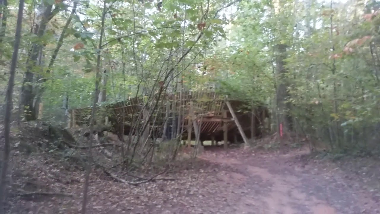 Blankets Creek mountain bike trails in Canton, quick look