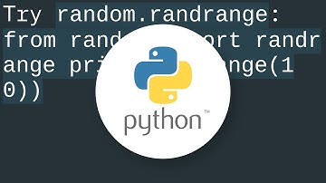 Generate random integers between 0 and 9