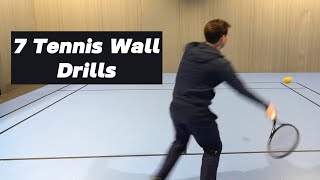 Details 7 Tennis Wall Exercises That Will Improve Your Tennis Game Update