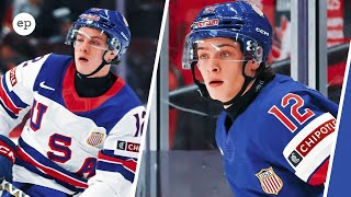 Full The Best of James Hagens At The World Juniors News