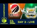 T&amp;T Red Force v Jamaica | West Indies Championship - Day 3 | Saturday 16th March 2019