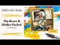 Flip-Up Hidden Writing Space | Extra Journaling Room with Smart Closures