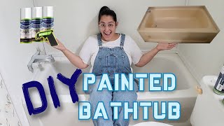 DIY, Refinishing our Bathtub using Bathworks Tub and Tile Spray Paint