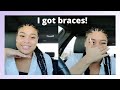 I Got Braces!!! and had a mental breakdown... | BRACES VLOG