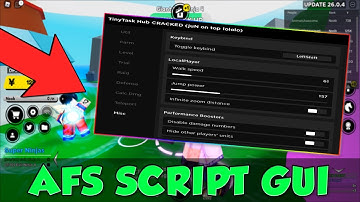 (UPDATED) Anime Fighters Simulator Script GUI: Update 26 AFS Hack  - Auto Farm & More! *Pastebin*