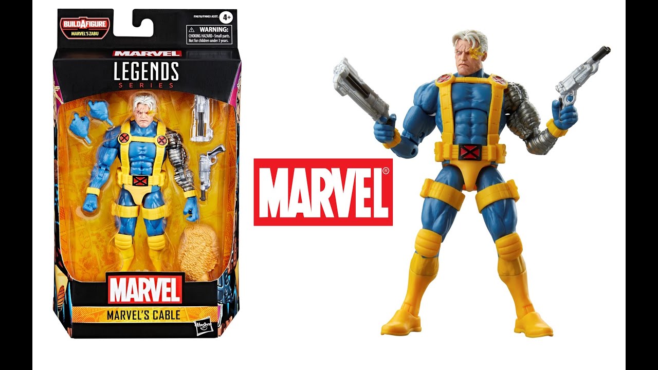 Marvel Legends Series Marvel's Cable Comics Collectible Action Figure ...