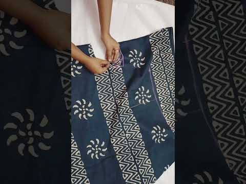 Shawl To Kaftan Making Easy Method 