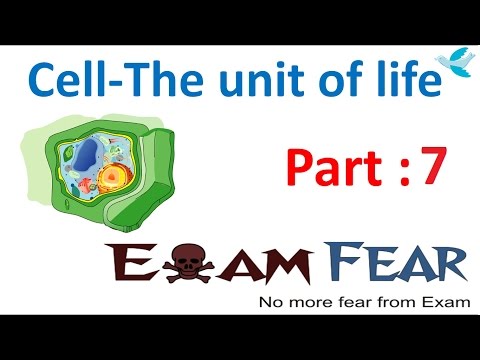 Biology Cell Unit Of Life Part 7 (Structure Of Cell: Plasma Membrane, Diffusion) CBSE Class 11 XI