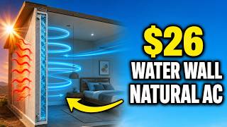 Why Did We Stop Using This $26 Water Wall? It Cools Any Room All Summer Like a Natural AC