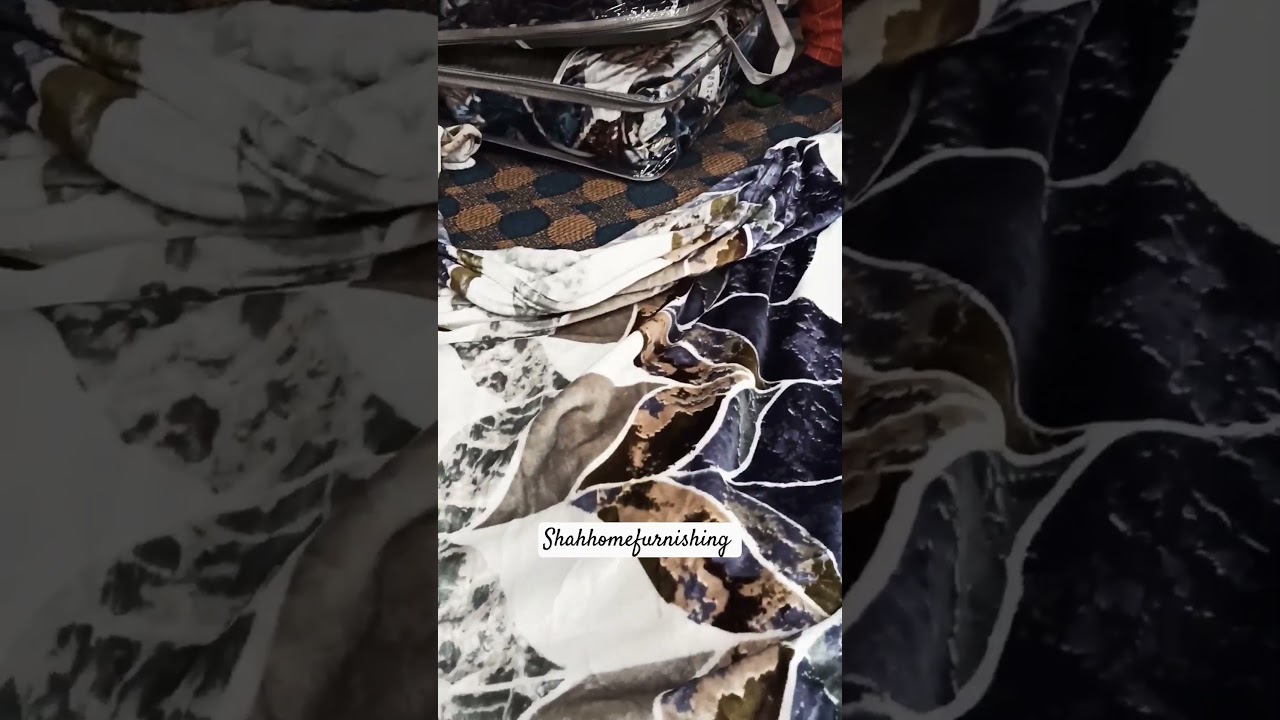 blanket set for winter's 