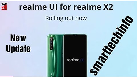 Realme X2 Starts Receiving Realme UI With Android 10 Update. All You Need to Know about new features