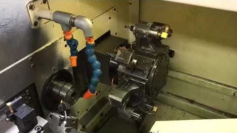 Tsugami MB-35 CNC Lathe w/ LNS Quickload Barfeed