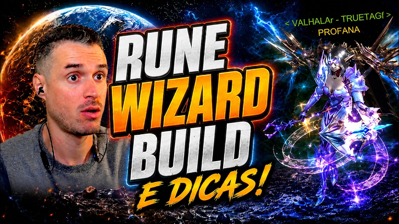 Wizard Rune Buildings RUNE WIZARD DICAS BUILD (RW) - YouTube