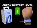 How To Check Battery Level Percentage On Google Fitbit Air