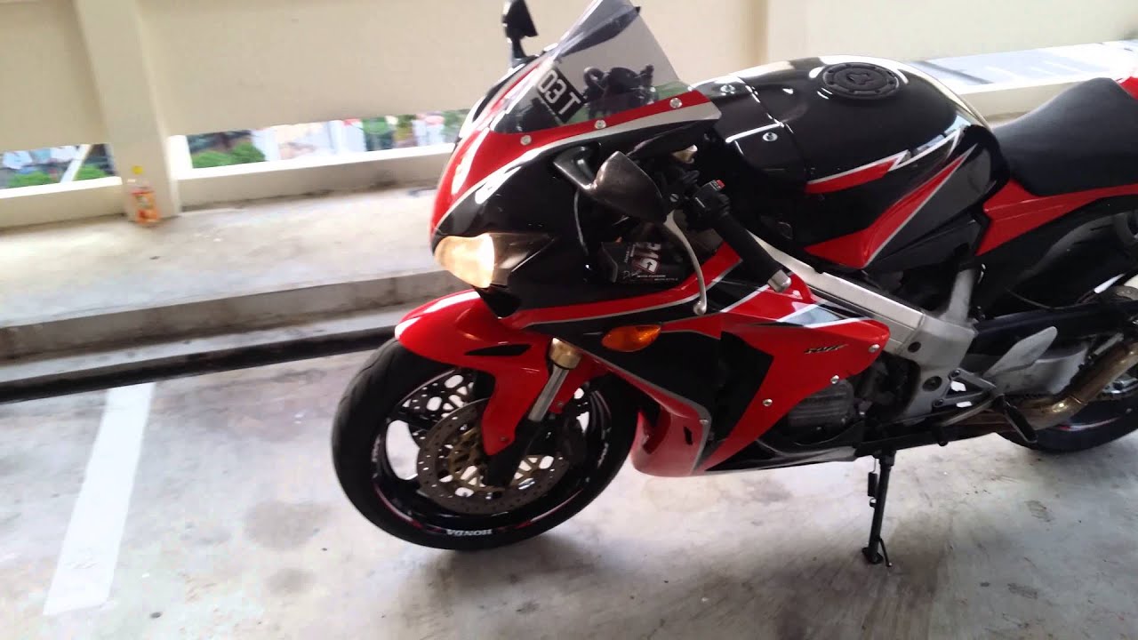 RVF400R custom fairing - YouTube