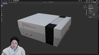 I Made a Game Console in Blender | Daily CGI | Day 35