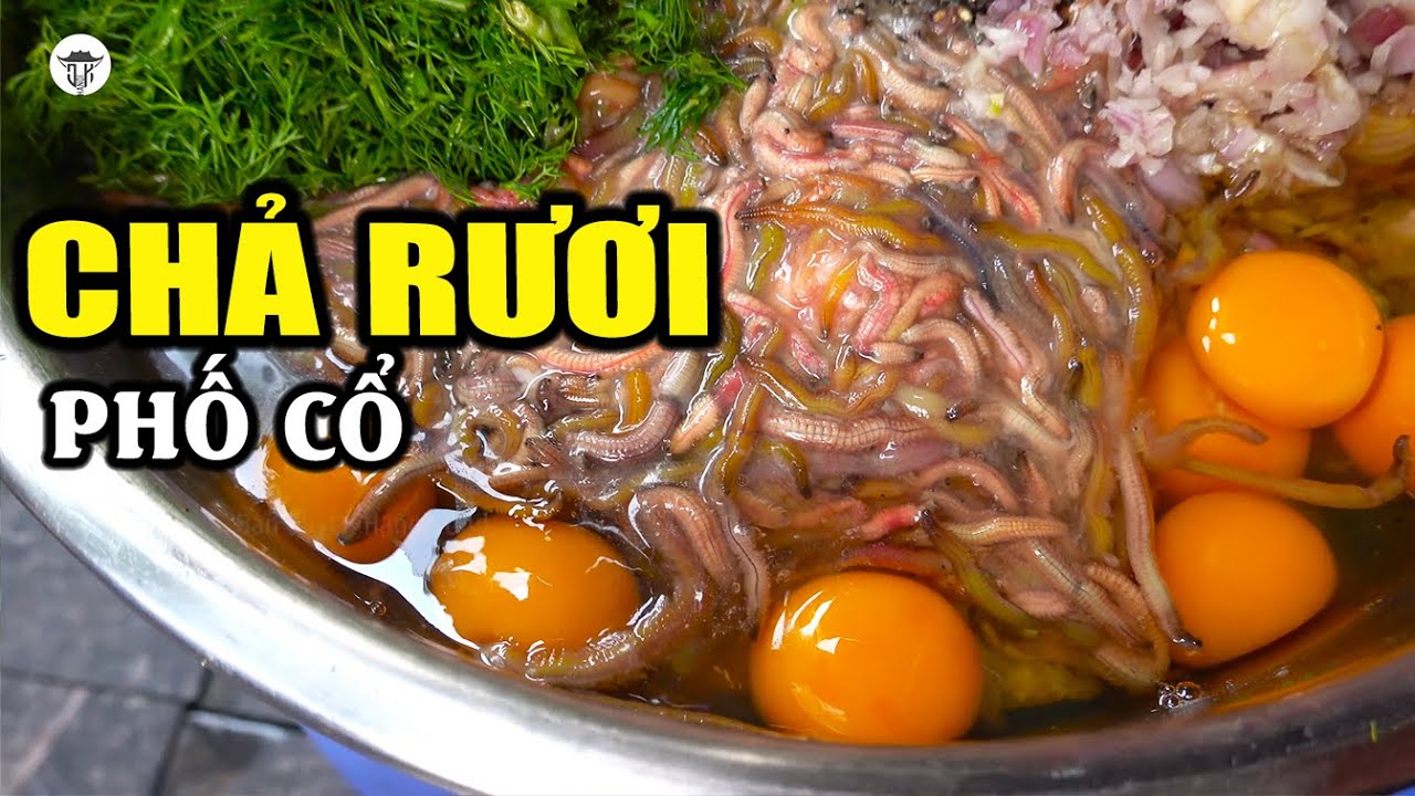 Chả rươi Hà Nội | Chị gái xinh đẹp chia sẻ cách làm, cách rán chả rươi thơm ngon bổ dưỡng