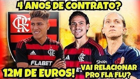 12 MILHÕES DE EUROS E CONTRATO DE 4 ANOS! CARRASCAL ENCAMINHADO! PEDRO NO FLA FLU? ORTIZ Ñ PREOCUPA!