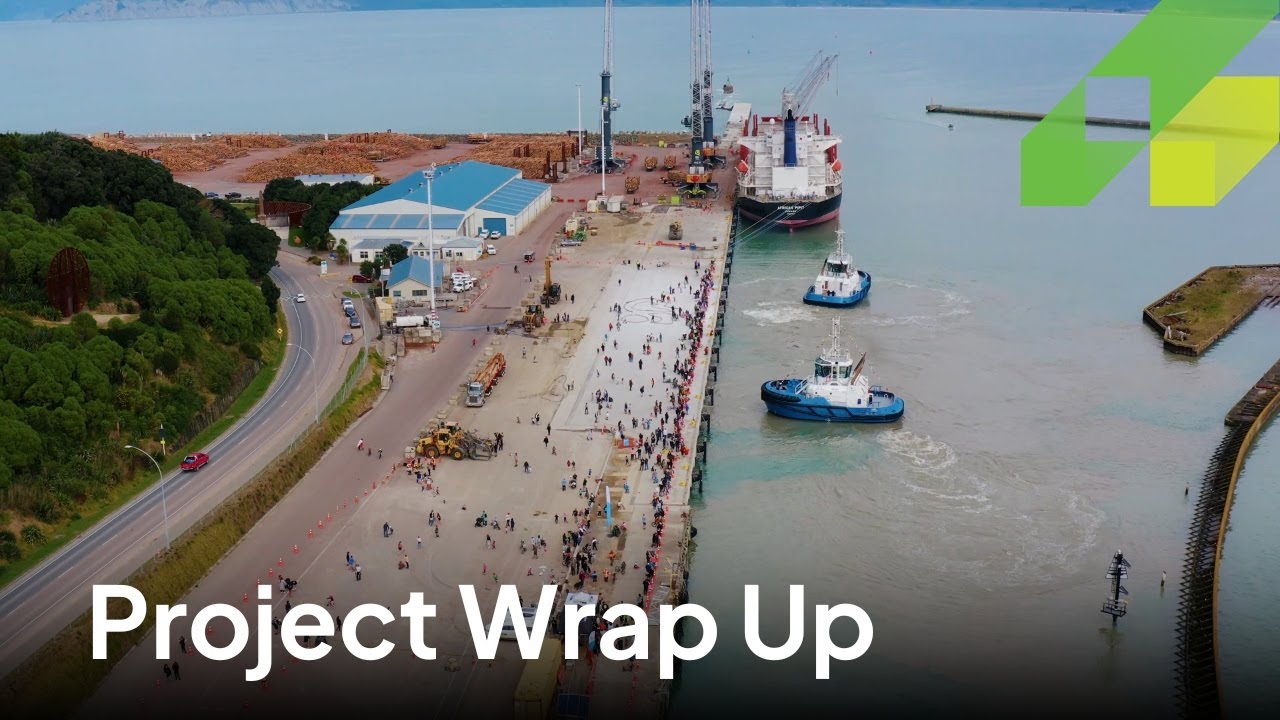 Eastland Port Wharf 7 Upgrade - Award 2024 - YouTube
