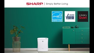 Sharp True Hepa Air Purifier For Small Rooms