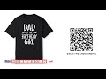 Dad of The Birthday Girl Shirt Matching Family Fathers Day Shirt
