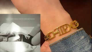 Unboxing Taylor Swift The Tortured Poets Department Bracelet